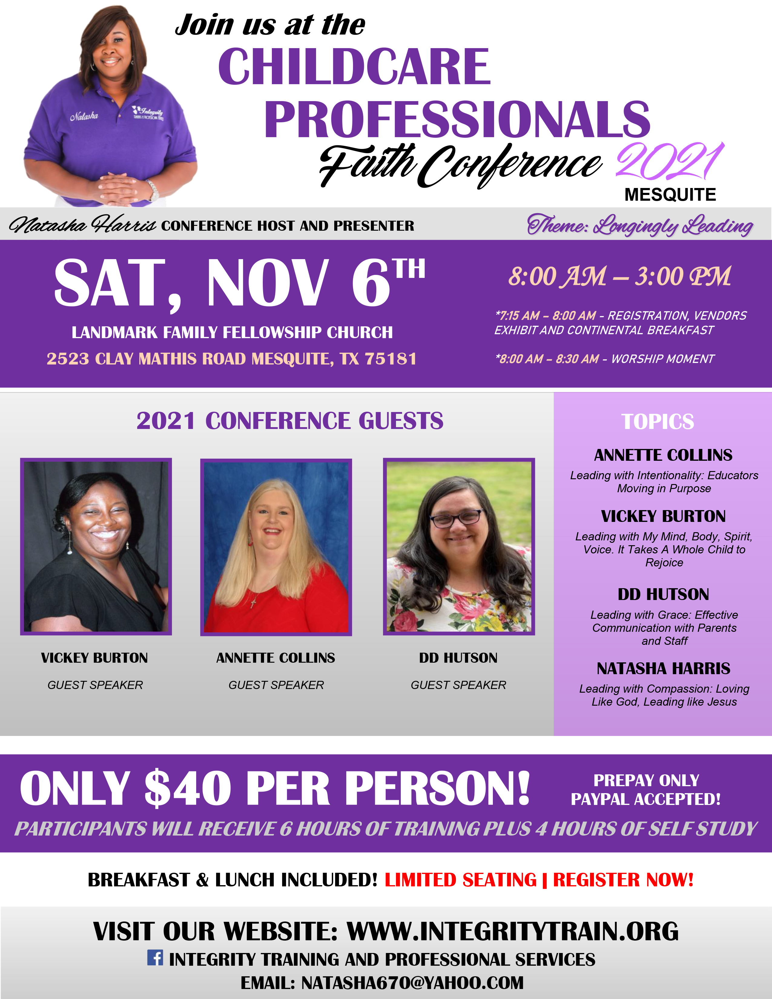 Childcare Professionals Faith Conference 2021