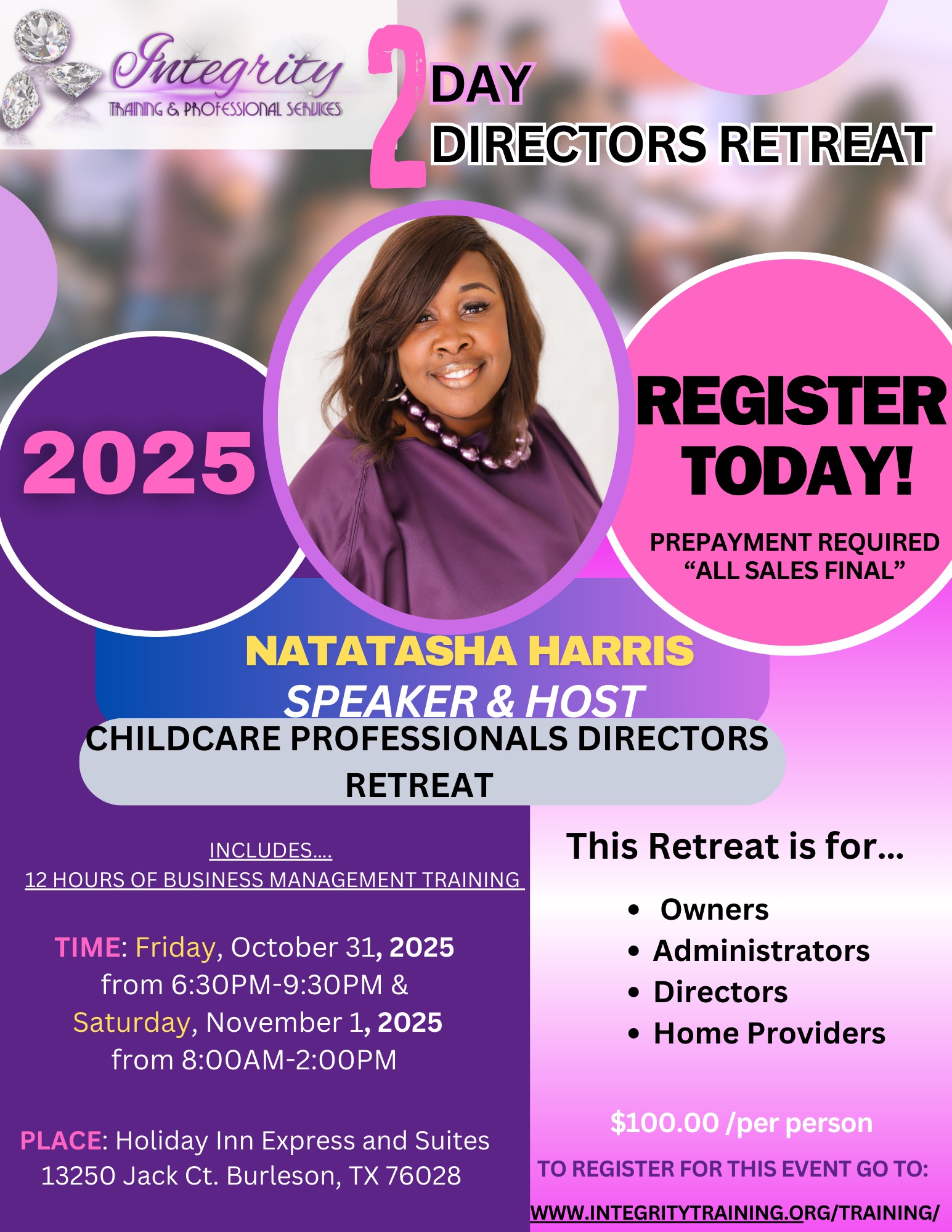 Childcare Professionals Director’s Retreat